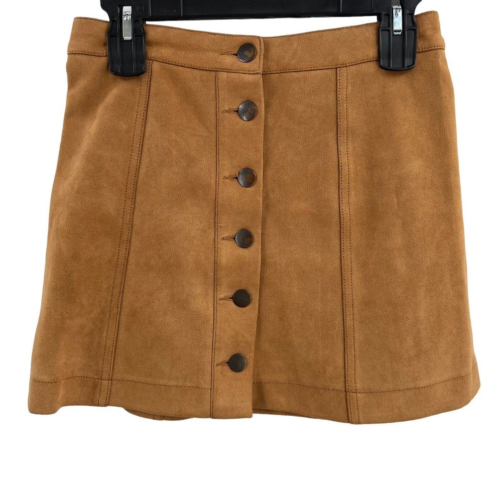 Forever 21 Faux Suede A Line Mini‎ Size 27